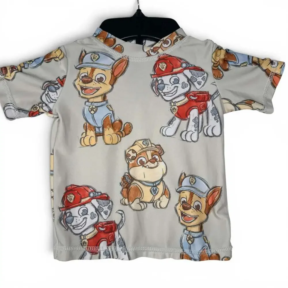 Paw Patrol Toddler Boy 12M 2-Piece Short Sleeve and Swim Shorts Set